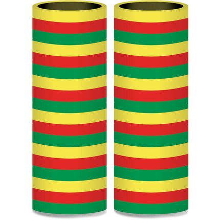 Schnur Rot-Gelb-Grün 4m - 2 Stück