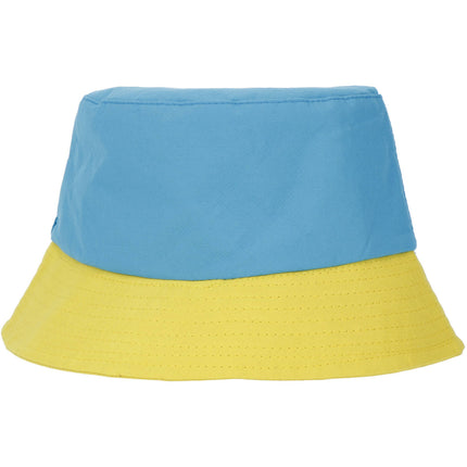 Fischerhut Colorblock Blau/Gelb