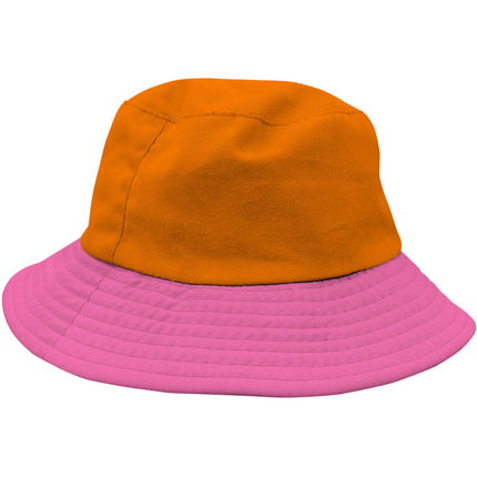Fischerhut Colorblock Orange/Pink