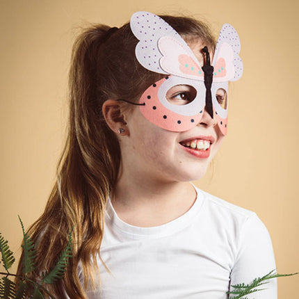 Filzmaske Schmetterling