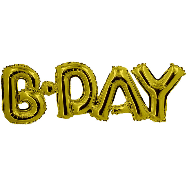 Folienballon 3D Golden Dusk - 56 cm