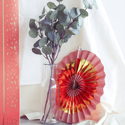 Papierfächer/Räume Golden Dusk - 5 Stück