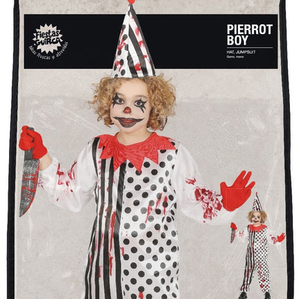 Halloween Clowns Anzug Kind