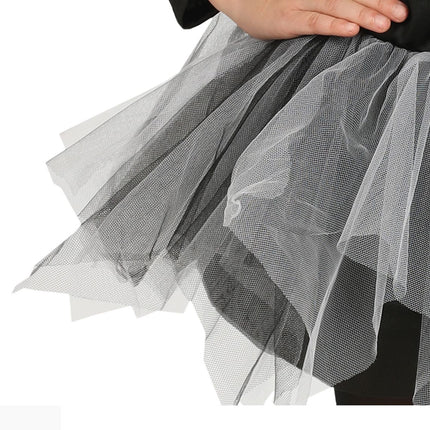 Skelett Halloween Kostüm Mädchen Tutu