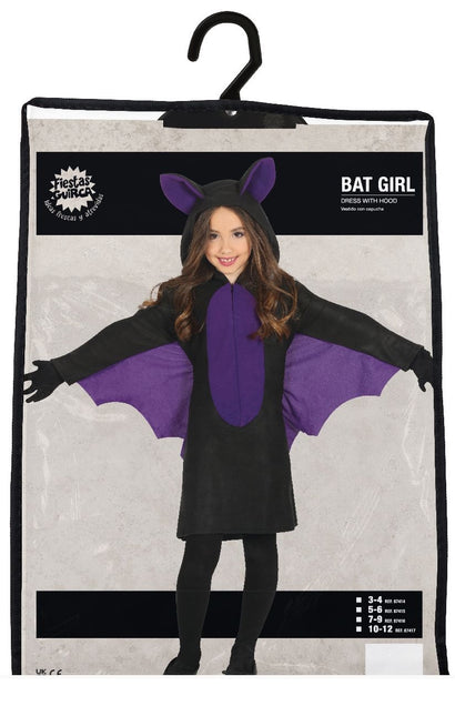 Fledermaus Halloween Kostüm Mädchen lila