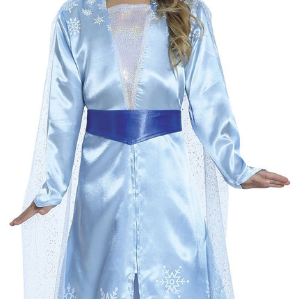 Eisprinzessinnenkleid Elsa Kind Blau