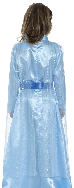 Eisprinzessinnenkleid Elsa Kind Blau