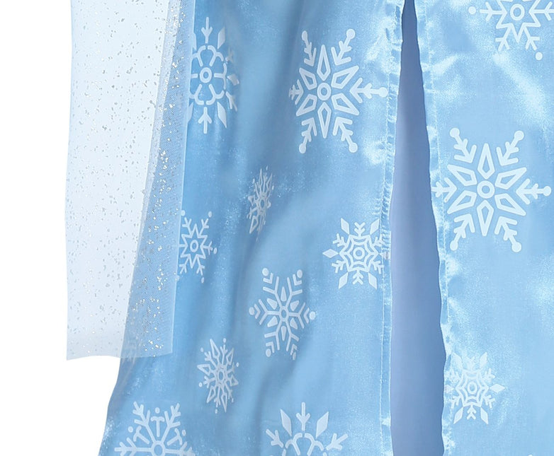 Eisprinzessinnenkleid Elsa Kind Blau