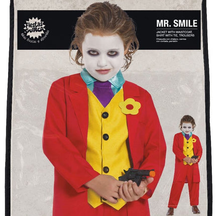 Joker Kostüm Kind Rot