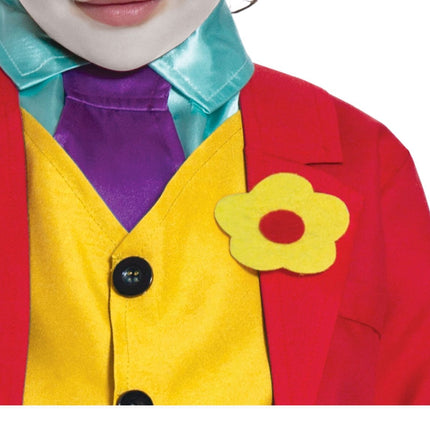 Joker Kostüm Kind Rot