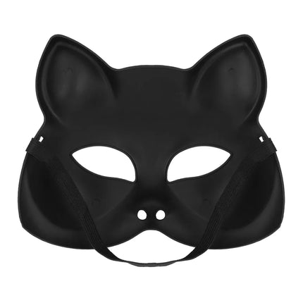 Halbmaske Kitty, goldfarben