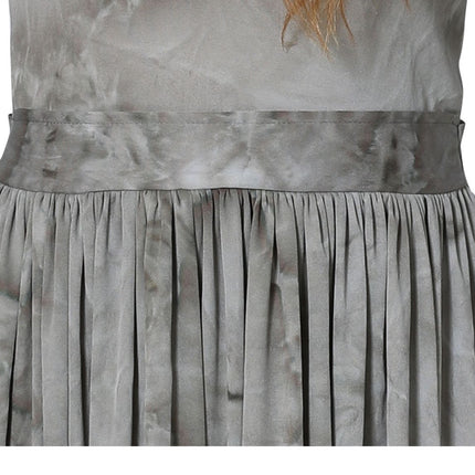 Puppenkleid Grau
