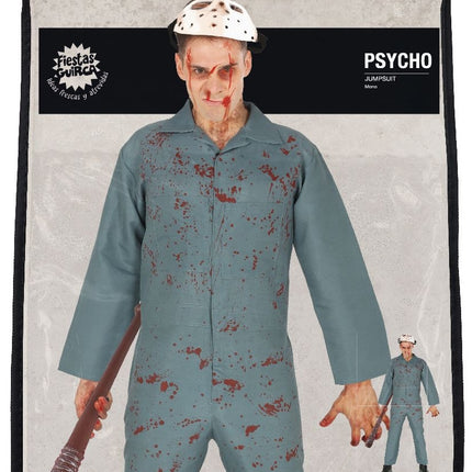 Psycho Halloween Kostüm Herren Jumpsuit