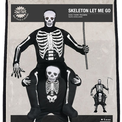 Halloween Kostüm Skelett Carry Me