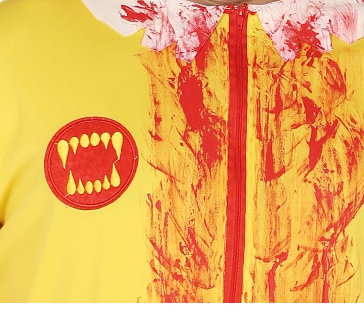 Zombie Clown Halloween Kostüm Männer L