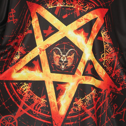 Halloween Poncho Dames Diabolic