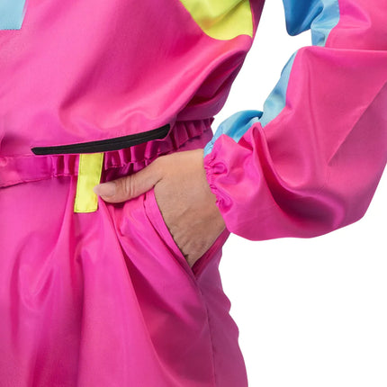 Rosa Frauen Skianzug Uv Schwarzlicht