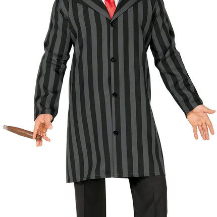 Halloween Kostuum Zwart Grijs Heren Mister Monster