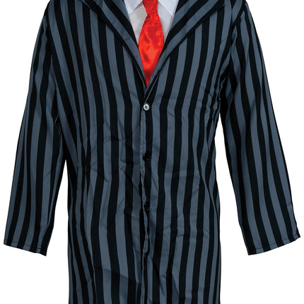 Halloween Kostuum Zwart Grijs Heren Mister Monster