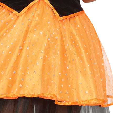 Heks Jurk Oranje Dames