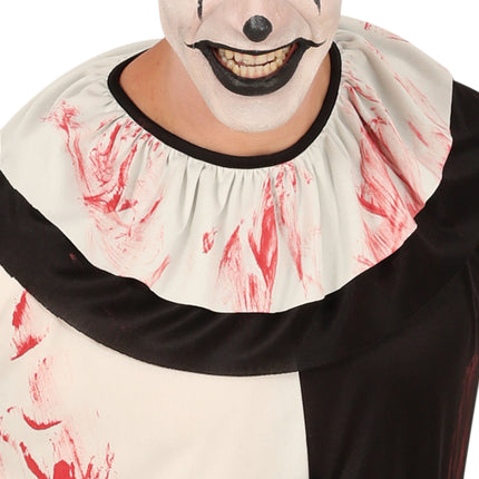 Clown Kostuum Zwart Wit Heren