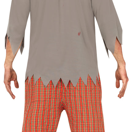 Zombie Kostuum Heren School Uniform