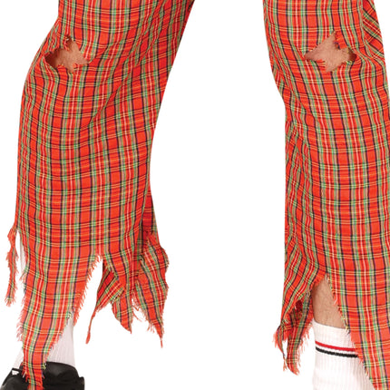 Zombie Kostuum Heren School Uniform