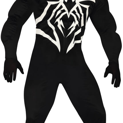 Halloween Jumpsuit Zwart Heren Creepy