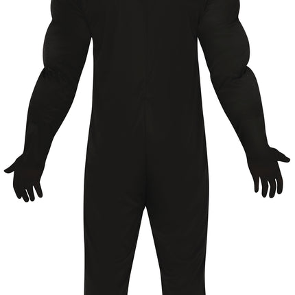 Halloween Jumpsuit Zwart Heren Creepy