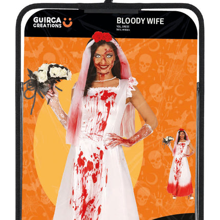 Halloween Jurk Dames Bruid