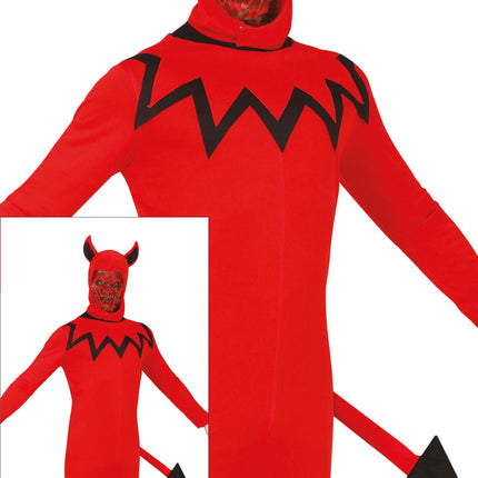 Halloween Kostuum Rood Demoon