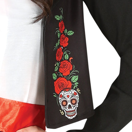 Dia De Los Muertos Kostüm Damen Sängerin