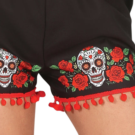 Dia De Los Muertos Kostüm Damen Sängerin