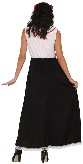 Dia De Los Muertos Kleid Damen Totenkopf
