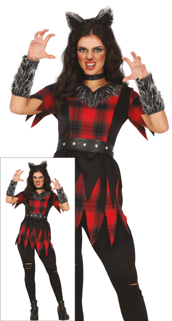 Halloween Kostüm Damen Werwolf