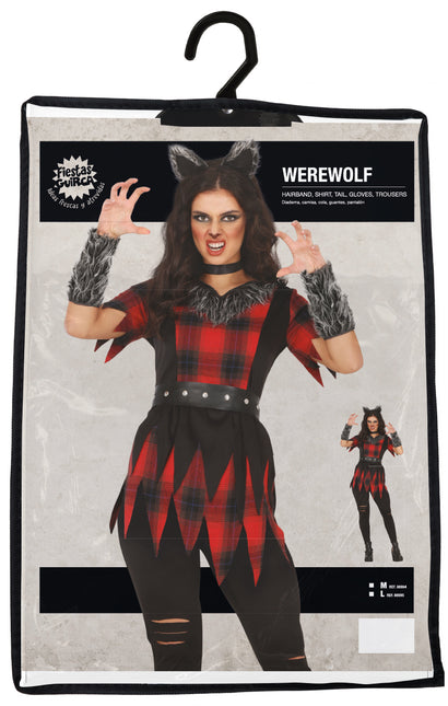Halloween Kostüm Damen Werwolf