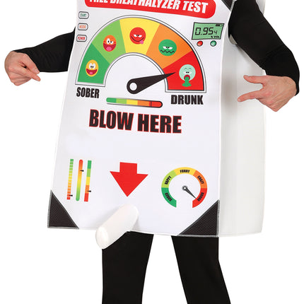 Polizei Anzug Alkoholtester