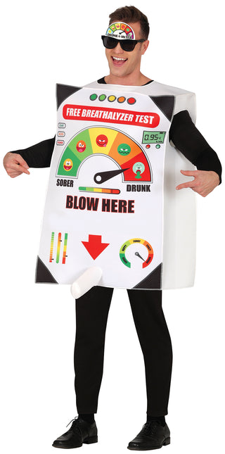 Polizei Anzug Alkoholtester