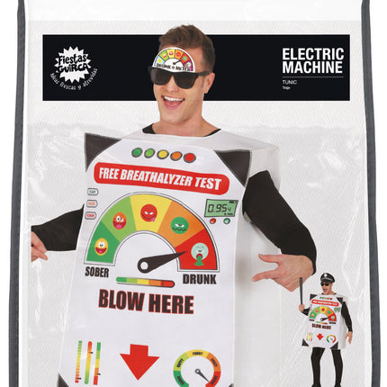 Polizei Anzug Alkoholtester