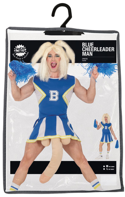 Cheerleader Anzug Blau Männer