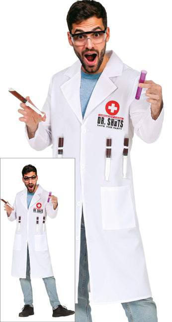 Doktor Kostüm 2 Teile