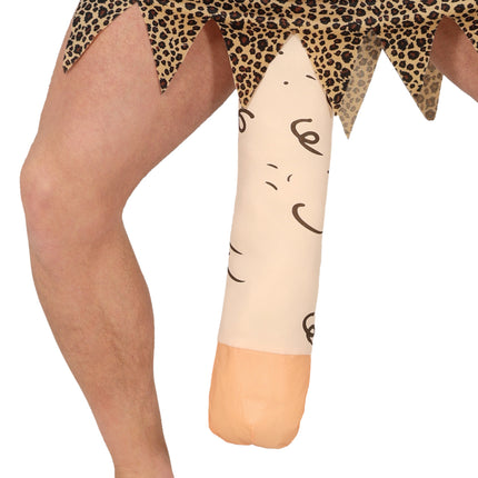Höhlenmensch Kostüm Penis