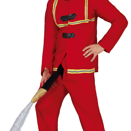 Feuerwehrmann Kostüm 4 Teile