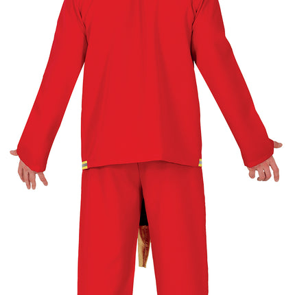 Feuerwehrmann Kostüm 4 Teile