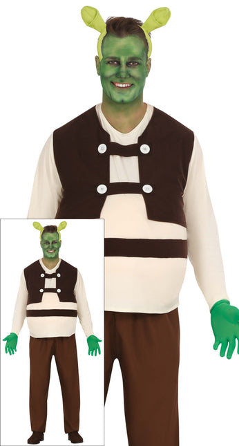 Sumpfmonster Kostüm Männer