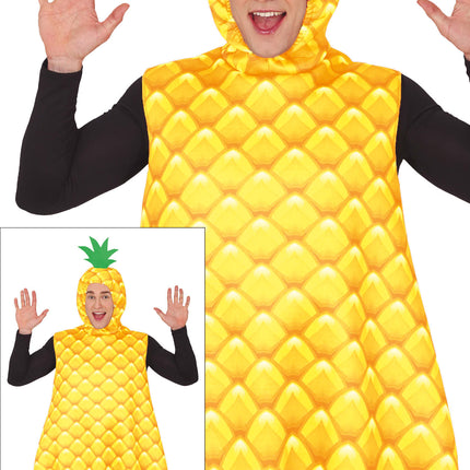 Ananas Anzug Gelb