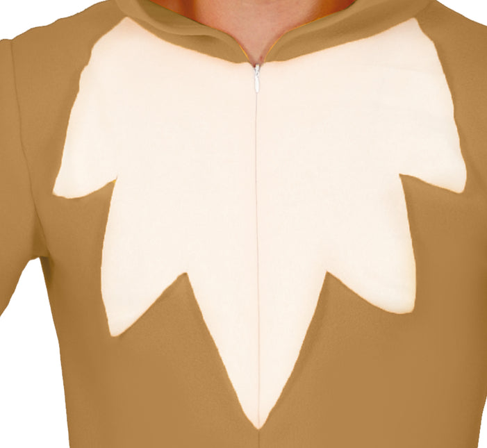 Fuchs Onesie Braun Beige