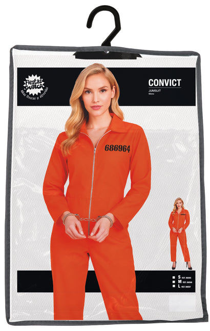 Villain Suit Orange Damen Jumpsuit