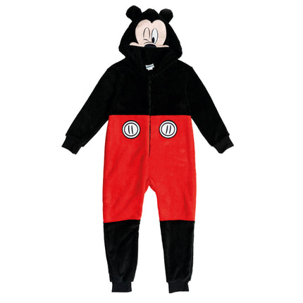 Mickey Mouse Kostüm Schwarz Rot Kind