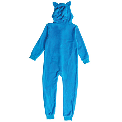 Sonic Onesie Blau Weiß Kind